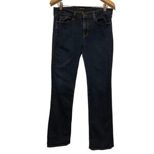 J Brand Womens Brooke Straight Leg Jeans Blue Pockets Dark Wash Denim USA 31